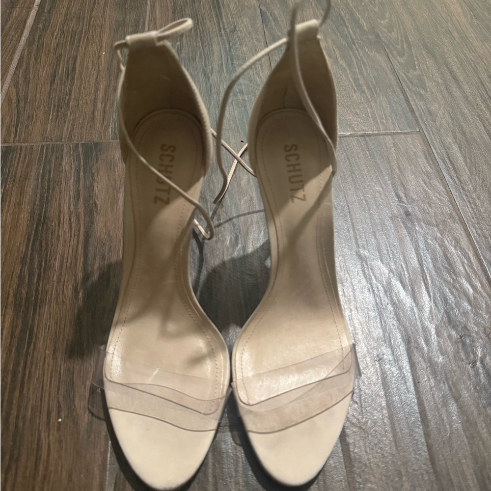 Schutz Women's Cream Heels